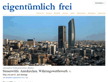 Tablet Screenshot of ef-magazin.de